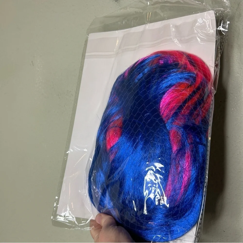 New in Package Shade os Purple Long Hair Wig